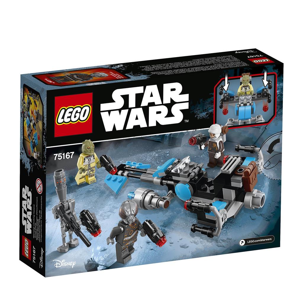 LEGO Star Wars Building Kit Bounty Hunter Speeder Bike Battle Pack 75167