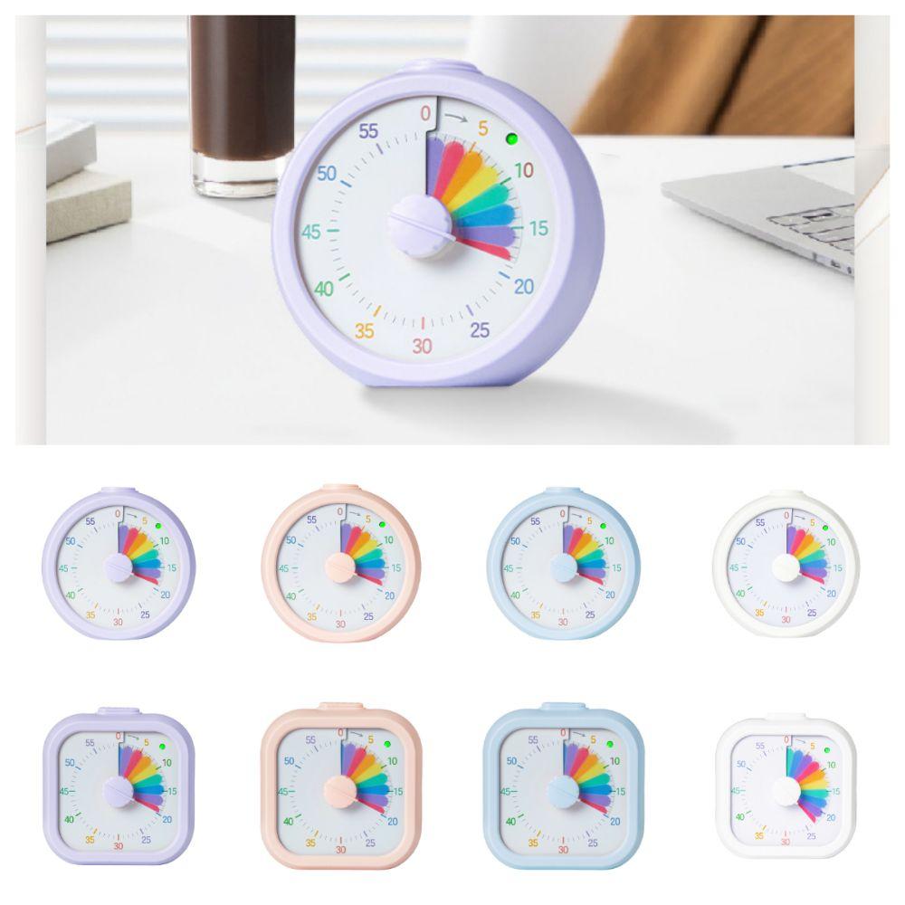 Multifunctional Countdown Timer Clock Portable Kitchen Timer Visual Timer Study Tool