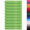 Sauna Towels FROGN 10 pcs Apple Green 80 x 200 cm 360 g m²