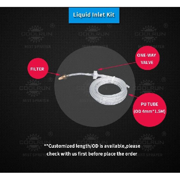 Double Nozzle Mist Coolant Lubrication Spray System Unit Mist Cooling Sprayer CNC Lathe Milling Drill Engraving Machine Tool