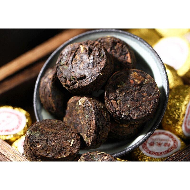 500 Grams Yunnan Glutinous Fragrant Xiao Tuo Tea Pu'er Ripe Tea Small Jade Cake