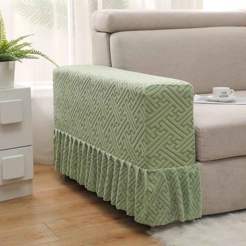 Jacquard Stretch Armchair Slipcover Single Piece Sofa Cover Furniture Protector for Living Room