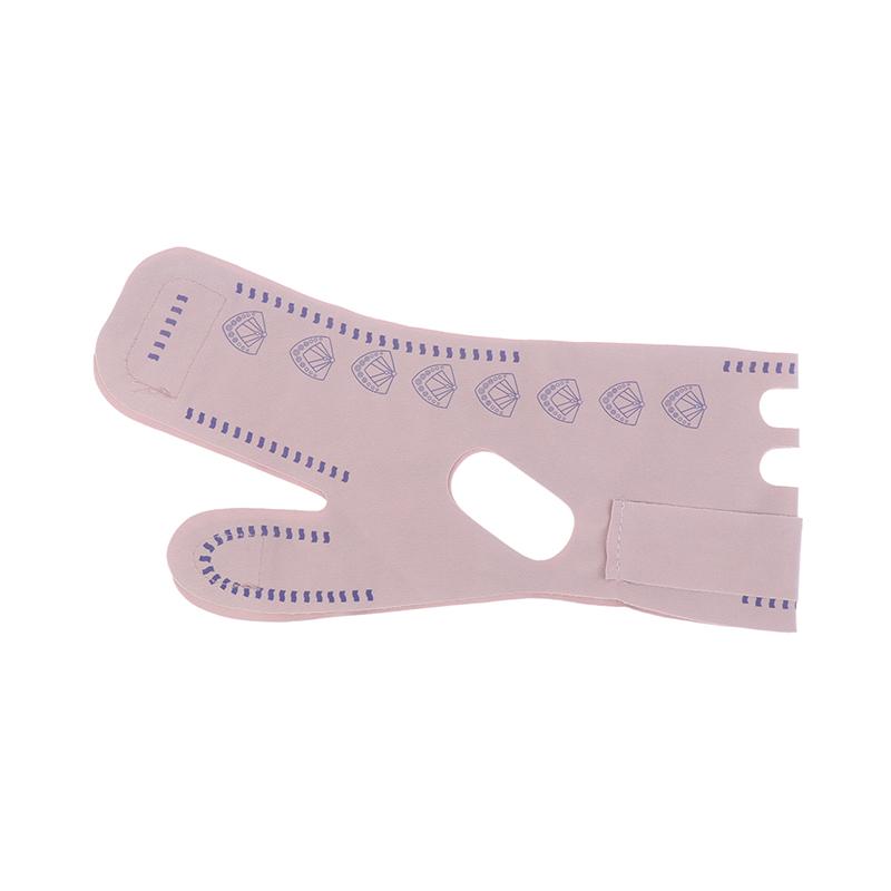 Женский бандаж для похудения подбородка и щек, подтягивающий пояс, двухслойный V-образный формирователь для лица, ремешок для лица против морщин, уход за кожей, косметические инструменты