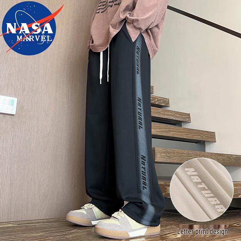 NASA MARVEL Men's Casual Straight-Leg Sweatpants