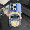 Чехол с мультяшной парой для Apple iPhone 16 Pro Max, iPhone 14 Plus/13/11, Жесткий чехол для XR/XS/12
