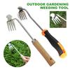 Gardening Hand Weed Remover Device with Handle Rustproof Ultra-sharp Polished Surface Hand Weeder Tool Garden Supplies