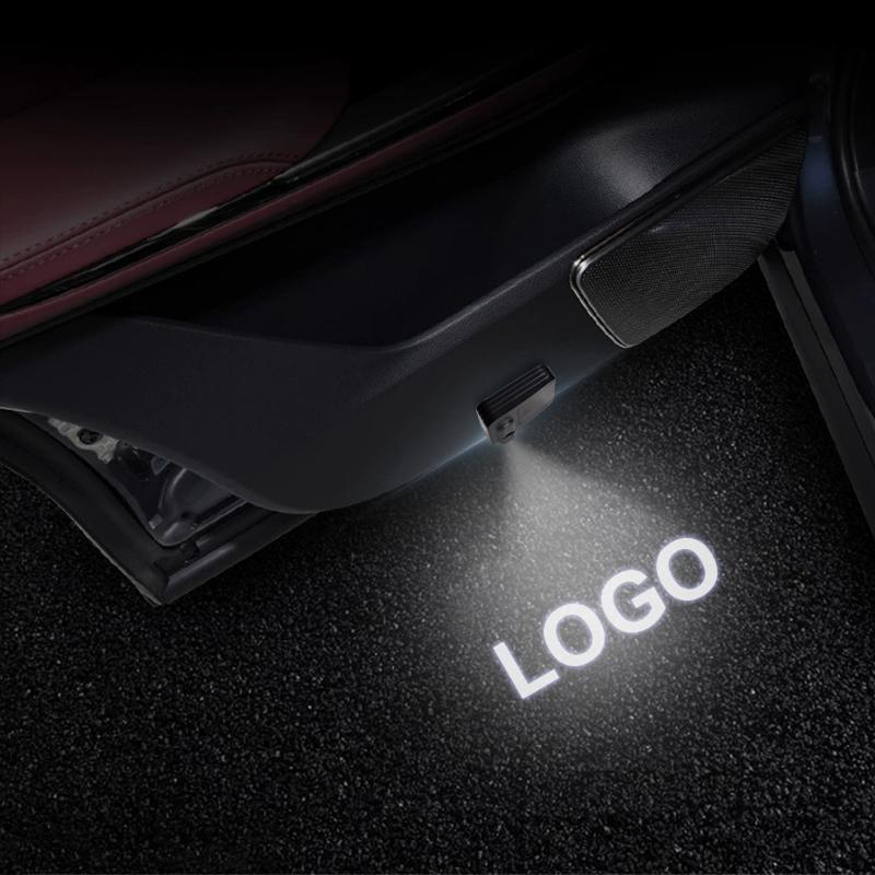 LED GT Line Logo Car Door Courtesy Light Laser Projector Welcome Lamp For Sportage Stonic Rio Sorento Ceed Optima Stinger Niro