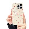Leather Pattern Polka Dot Love Flower for Apple 16promax Mobile Phone Case for IPhone15pro/14/13