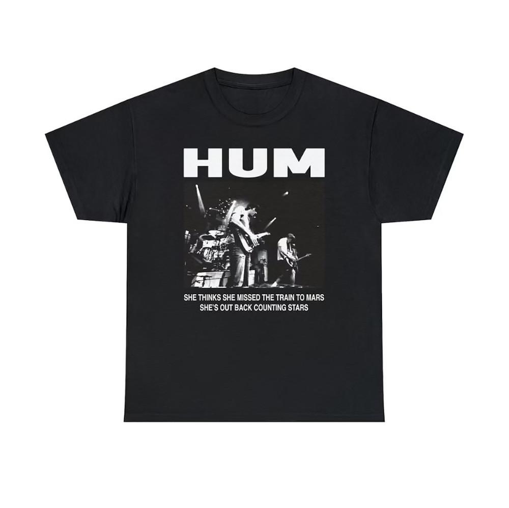 Hum Stars Rock Band Music Black Adult Cotton Unisex TShirt S To 5XL AG2612 Unisex T-Shirt