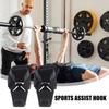 1 Pair Pull-up Weight Lifting Grip Hook Adjustable Auxiliary Power Wrist Guard  Gym