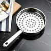 Дуршлаг с крупными отверстиями и длинной ручкой, Ложка-шумовка из нержавеющей стали, Сито для пасты и овощей, Многоцелевой кухонный инструмент для жарки и слива