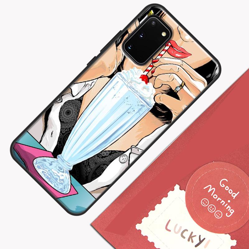 Чехол для телефона Pulp Fiction Dancing для Samsung Galaxy S24 S26 Ultra S20 S21 S22 S23 S25 Plus S10 S25 FE Защитный корпус
