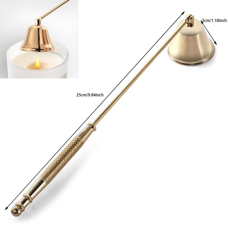 Candle Extinguishing Tool Black Metal Candle Extinguisher Candle Wick Trimming Scissors/hook/candle Tray/candle Nursing Tool