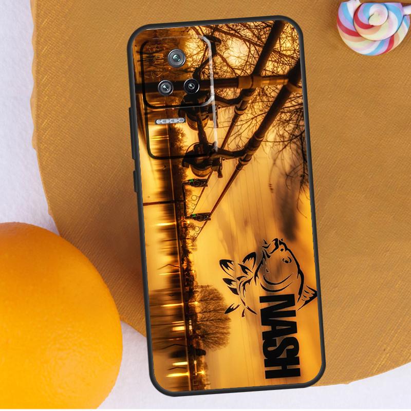Nash Fishing Logo For Xiaomi 11T 12T Pro Mi 12 11 Lite 12S Ultra Case For POCO X3 X4 Pro F4 GT F3 M4 Pro M5