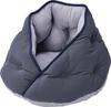 Petio Dog and Cat Bed Cool Relaxing Bed Wrap Dome HNA Charcoal