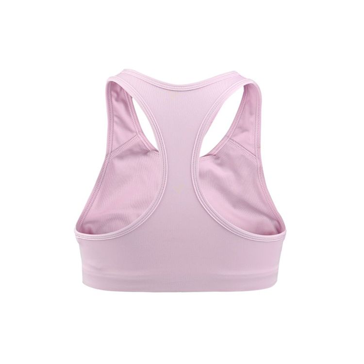 Nike Спортивный бюстгальтер Swoosh Futura Bra Hollow Logo Женское нижнее белье Foam-Pink BV3644-663