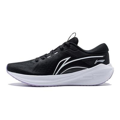 Кроссовки для бега Li Ning Wu Shi Lite V2 легкие, амортизирующие, нескользящие, износостойкие, с отскоком, с низким верхом, женские, черные ARST054-1