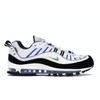 Мужские кроссовки Air Max 98 Premium Teal Nebula White University-Gold Black BV0989-102