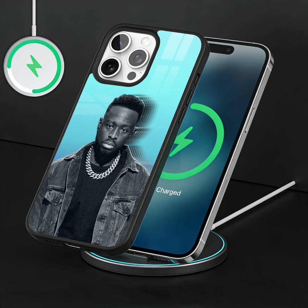 D-Dadju Singer Phone Case For iPhone17,16,15,14,13 Plus,Pro Max Magnetic For Magsafe Wireless Charging