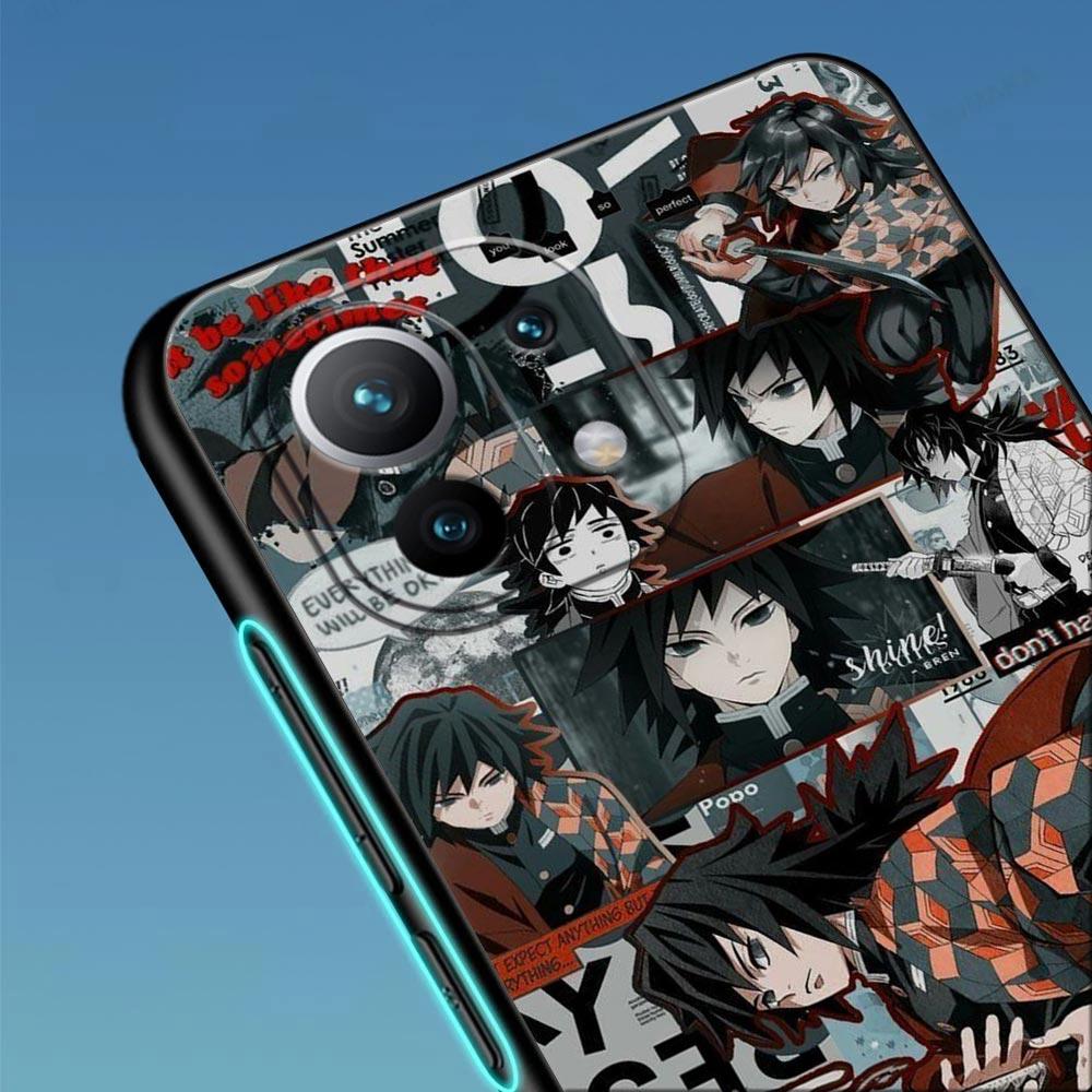 Чехол Demon Slayer Anime для Xiaomi Mi 9 9se 8 10 10T A2 Lite 10S 9T CC9 Note 10 Pro 9Lite 5G Cover Kimetsu No Yaiba Manga Fundas