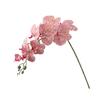 9 Head Artificial Phalaenopsis Branches Real Touch Fake Flowers  Office Desktop
