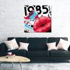 Canvas print Red Lips Pop Art