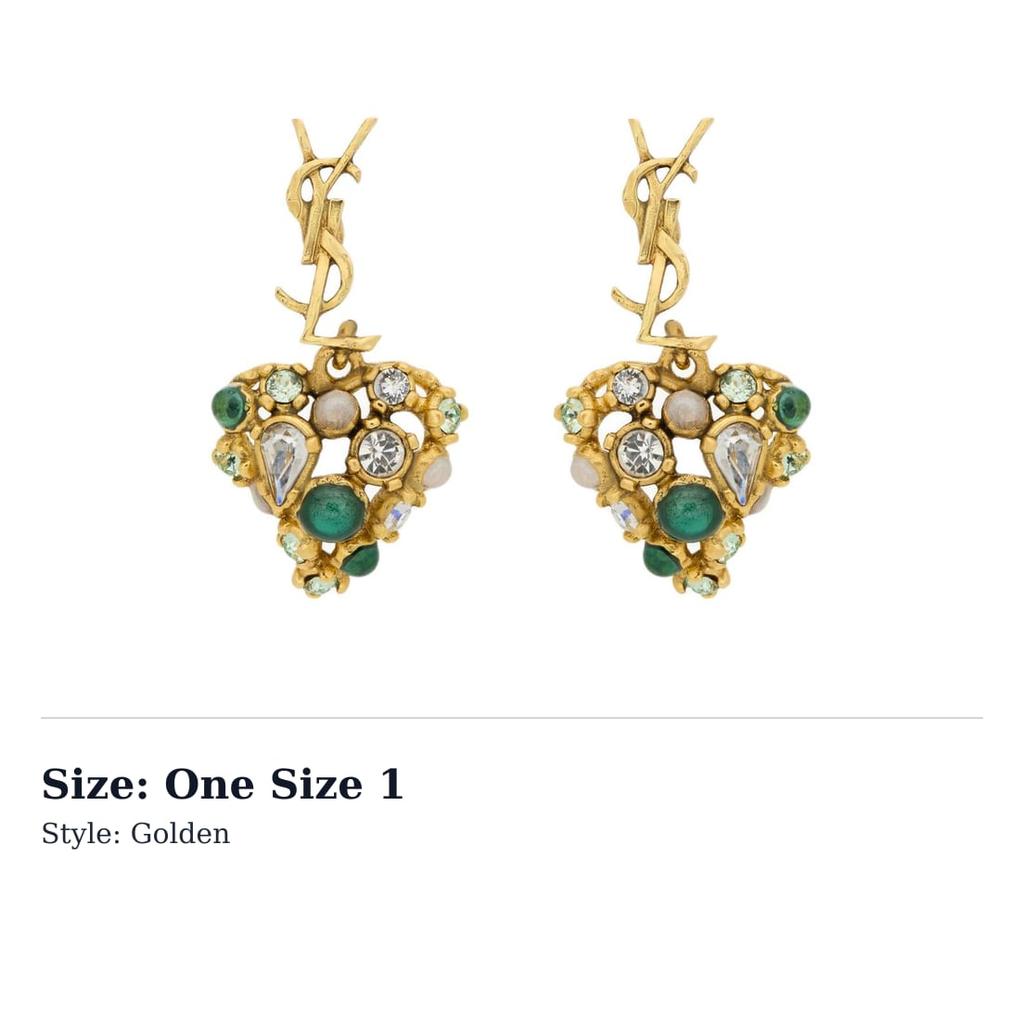 SAINT LAURENT Earrings Unisex 872867Y15VR9238
