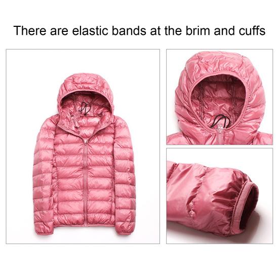 Женская зимняя куртка-пуховик с капюшоном и карманами на молнии, на молнии, однотонная