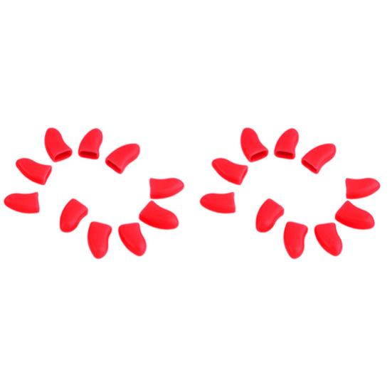 20 шт. мягкие колпачки для ногтей для домашних животных, собак, кошек, котят, лап, когти, аксессуары для домашних животных