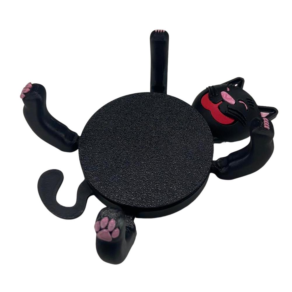 3D-печать Изолированная подставка под стакан Орнамент Снятие стресса Кружка Подставка Украшение Милый Котенок Подставка для кружки для украшения дома