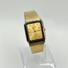 Б/у RADO QZ Rado Diamond Star 121.9521.3 Квадратные Золотой Циферблат