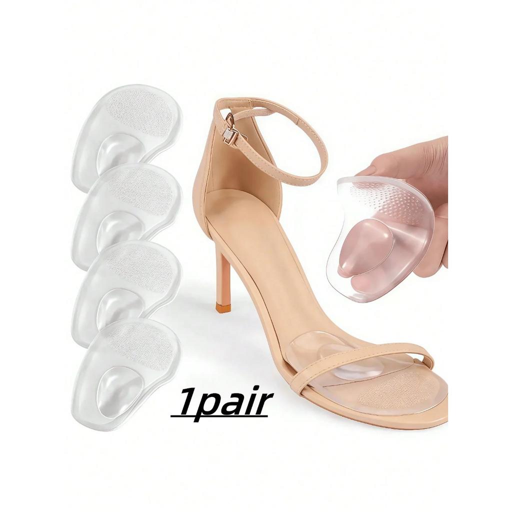 Ортопедические стельки для передней части стопы, женские мягкие силиконовые гелевые подушечки для облегчения боли в ногах, вставные подушечки для поддержки плюсневой кости, стельки для обуви