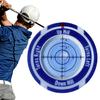 Golf Putt Green Reader Высокоточный компактный размер Портативный зеленый помощник для чтения с пузырьковым уровнем Аксессуары для гольфа