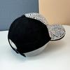 Тяжелая промышленность стразы шляпа кепка женская тренд уличная весенне-летняя бейсболка кепка жемчуг мода универсальная шляпа