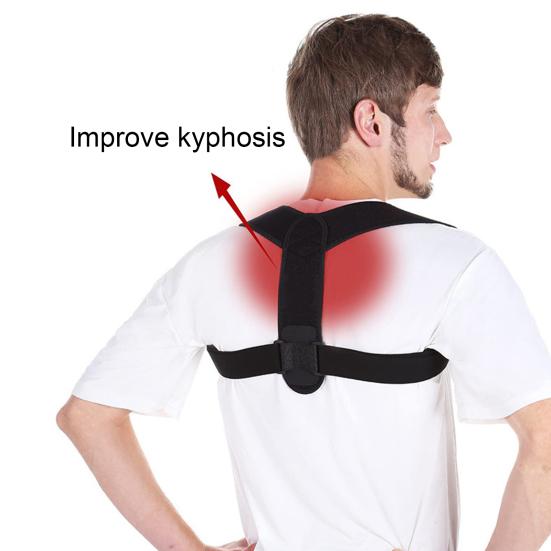 Регулируемый корректор осанки спины, невидимый бандаж, дышащий горбатый пояс для облегчения боли, улучшения осанки