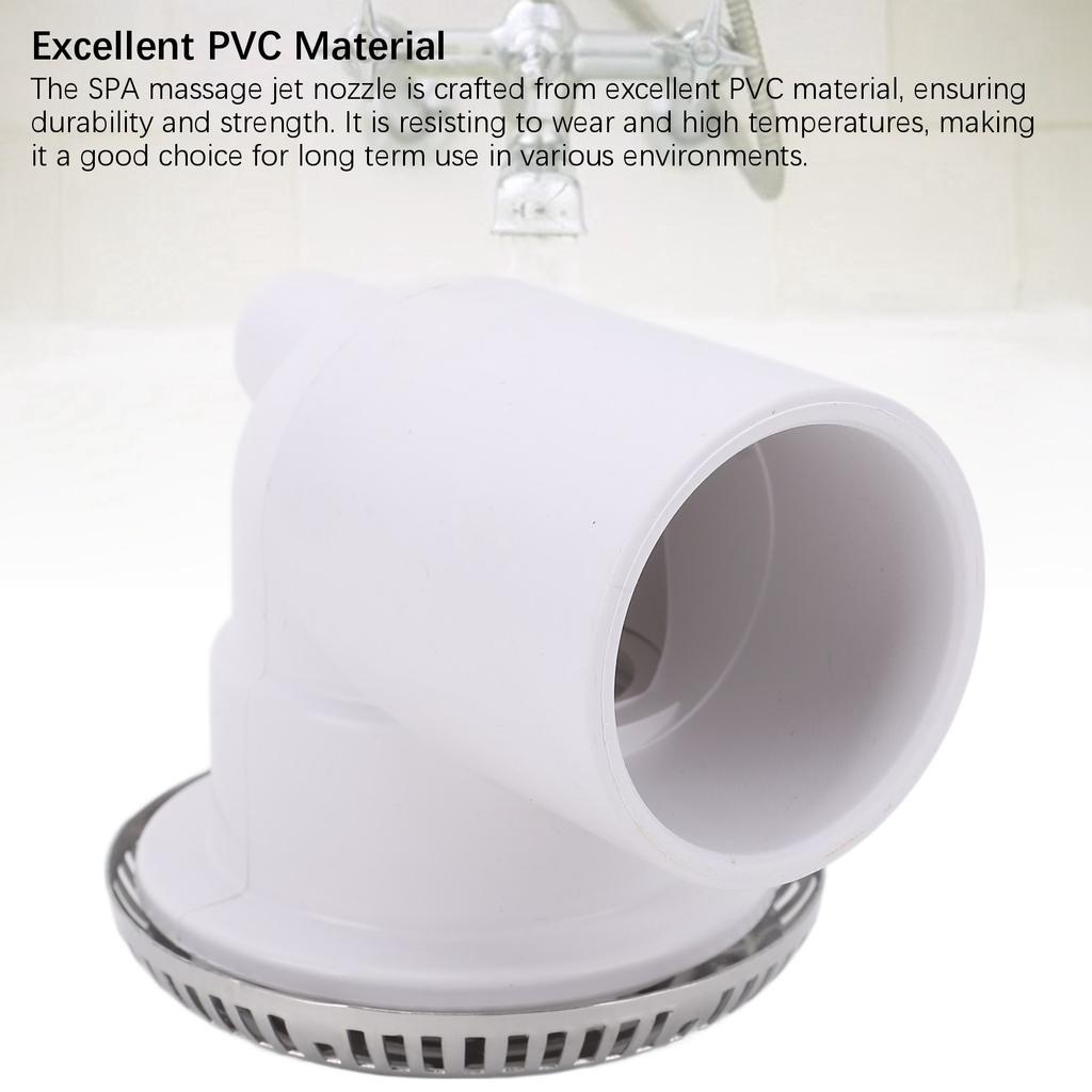 Форсунка для ванны из нержавеющей стали 304 и ПВХ, съемная, изысканная, для выпуска воды, форсунка для бассейна