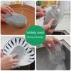 1/2/3Pcs Three-Layers Dishwashing Towel Double-Sided Cleaning Rag Durable Scouring Pad