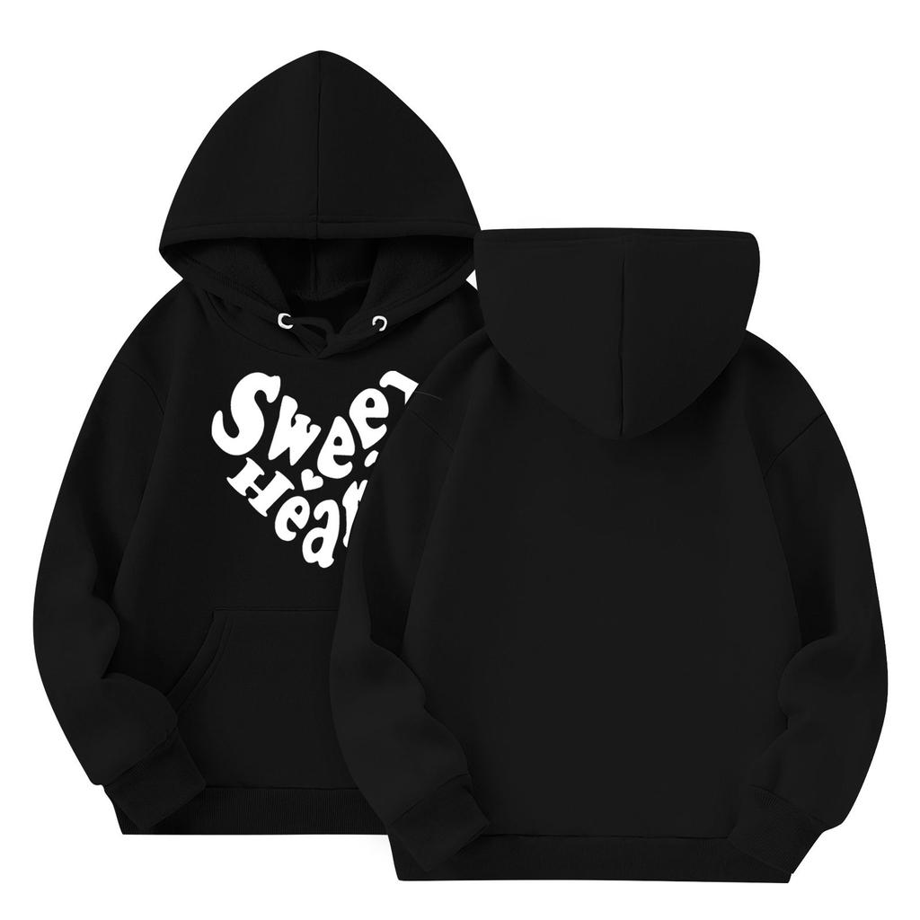 Толстовки для девочек-подростков, толстовки с длинным рукавом, пуловер с завязками, симпатичная толстовка большого размера