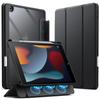 Съемный чехол для iPad 9/8/7 10,2 дюйма 2021/2020/2019 Модели 9-го/8-го/7-го поколения Держатель для карандаша Съемная крышка-чехол для iPad