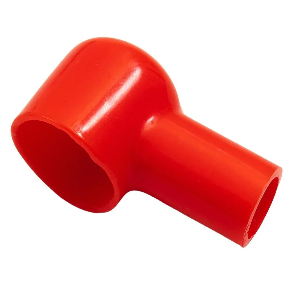 Durable Quality 20PCS Battery Insulation Cover Black Red Tool Parts Insulation Rubber Skin PVC Cable Protective Lug Cap 12x20mm