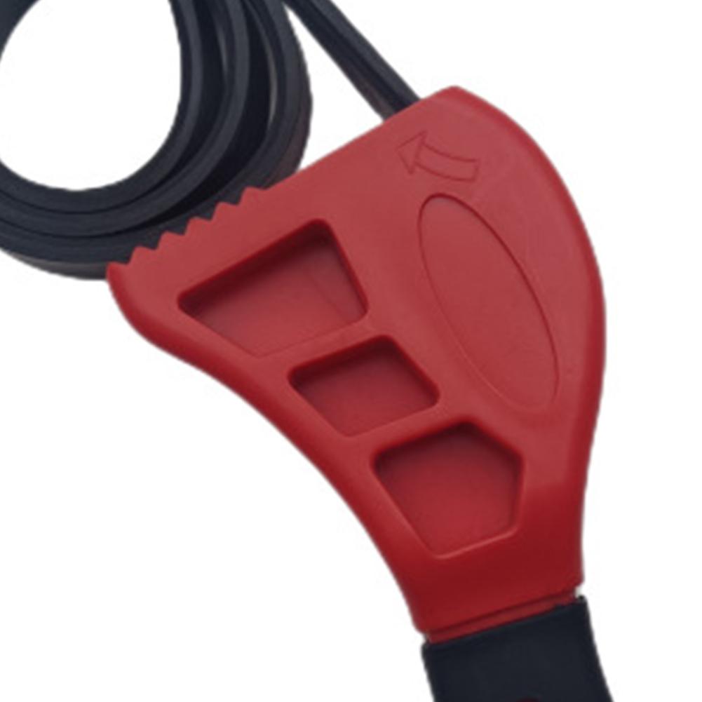 6/8 Inch Strap Spanner Puller Multifunctional Belt Wrench Tools Belt Wrench Oil Filter Puller for Water Filter Plumbing Sink