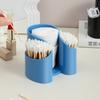 Многофункциональная коробка для хранения ватных палочек, портативный диспенсер для зубной нити, подарки, подставка для чашек для ванной