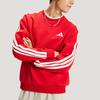 Adidas FW25 Год Лошади Лимитированный CNY Новогодний Свитшот Три Полоски Клуб Вязаный Свободный С Круглым Вырезом Пуловер Мужской свитшот KR2516