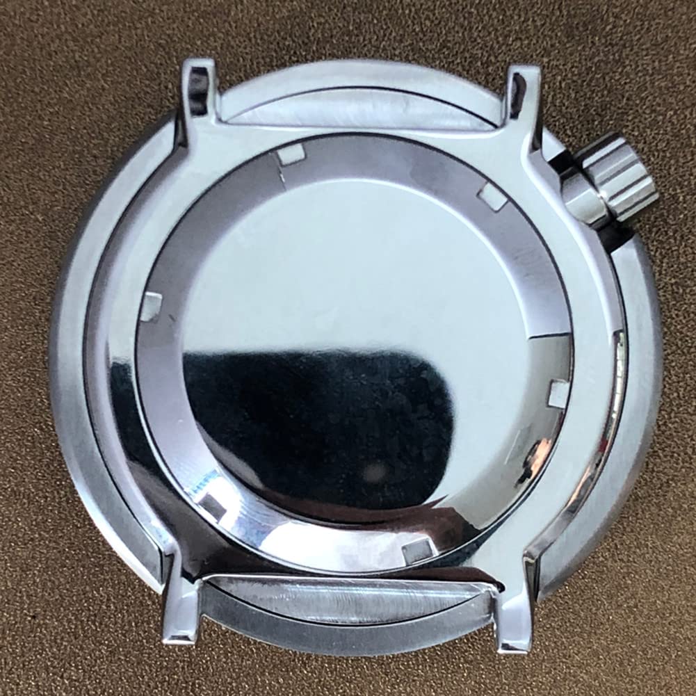 45mm Waterproof Watch Case Mineral Glass Mechanical Movement Parts for NH35/NH36