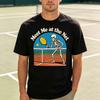 Meet Me at the Net Skeleton Pickleball TShirt Funny Sport Racket Graphic Tee Casual Short Sleeve Shirt Streetwear Player Lover