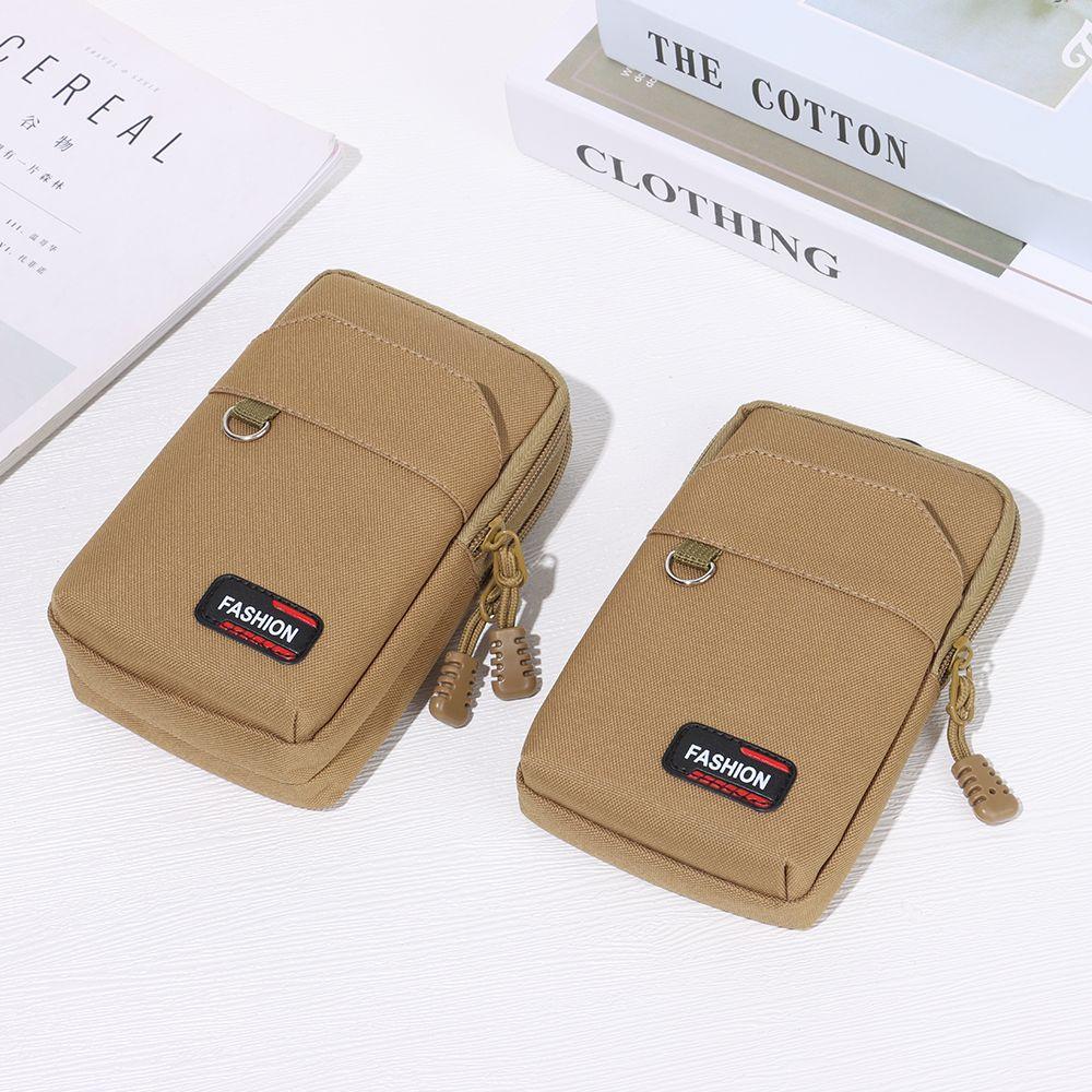 Men Single/double Layer Camping Hunting Phone Pouch Waist Purse EDC Molle Bag Wallet Pocket