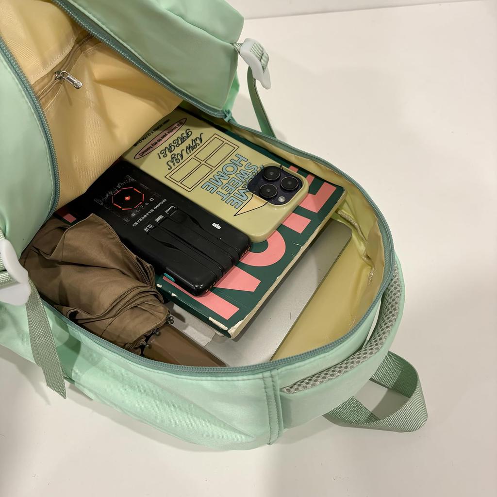 Корейский рюкзак для учебы в средней школе и средней школе с большой вместимостью [ZESU] для женщин, школьный, рюкзак, для студентов,