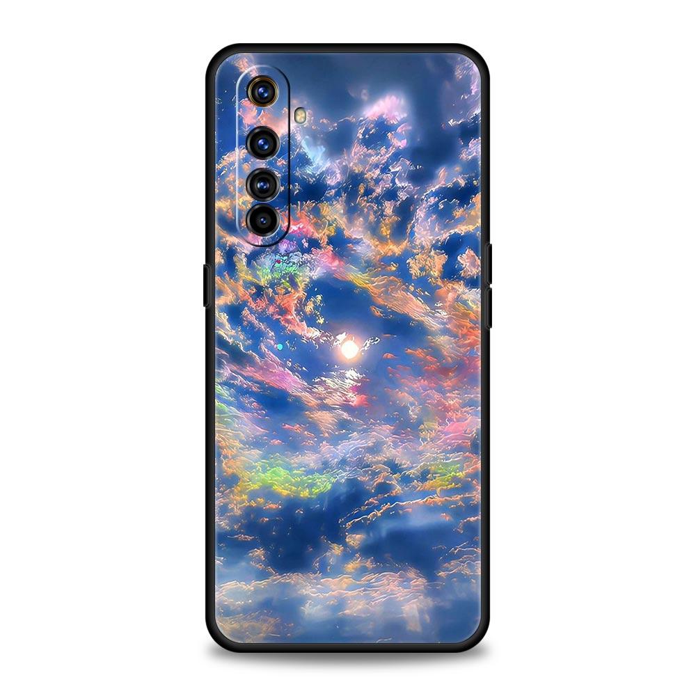 Чехол для телефона "Звезды Земли Космос" Для Realme 12 11 10 9 8 5G 7 6 GT5 GT3 GT2 Pro Plus C21 C25 C35 Для Realme GT Neo 2 3 3T 5 Чехол