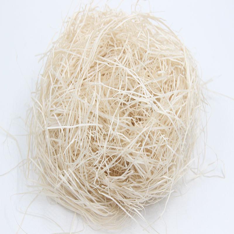 Multicolor Thick Paper Raffia Grass for Gift Box Packaging - Shockproof Material In Stock