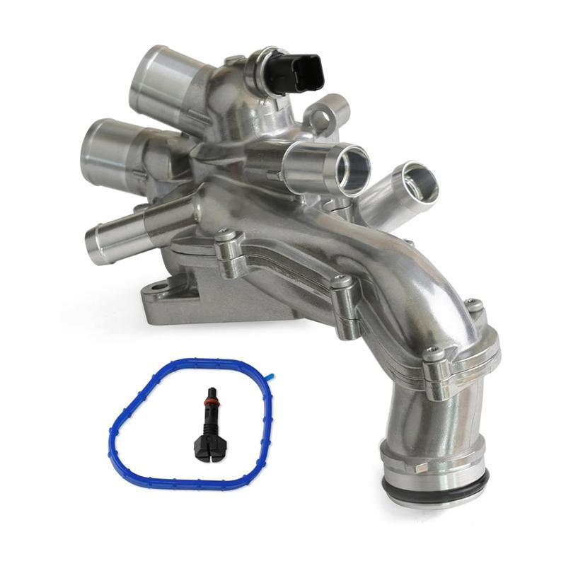 New Thermostat Housing Assembly Aluminum Thermostat Housing Assembly For Mini Cooper 1.6L 2007-2013-A87Q